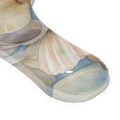 Seashells Illustration Schneidebrett (Ecke)