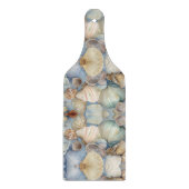 Seashells Illustration Schneidebrett (Vorderseite)