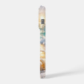 Seashells in a Winter Wonderland iPhone Hülle (Linke Seite)