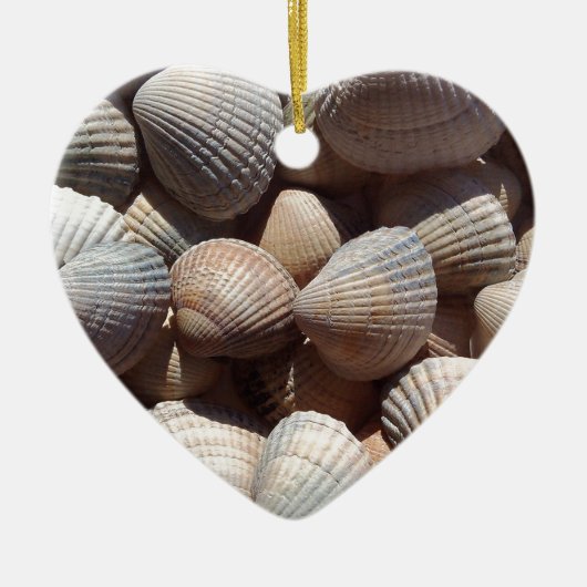 Seashells Keramik Ornament (Vorne)