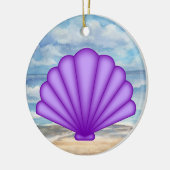 Seashells Keramik Ornament (Links)