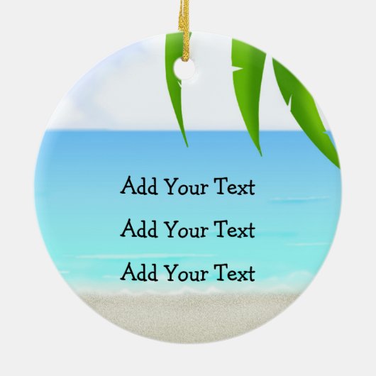 Seashells Keramik Ornament (Hinten)