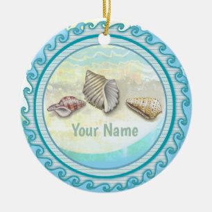 Seashells Keramik Ornament