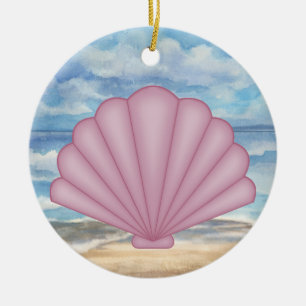 Seashells Keramik Ornament