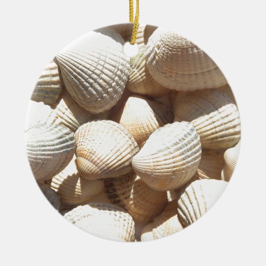 Seashells Keramik Ornament (Vorne)