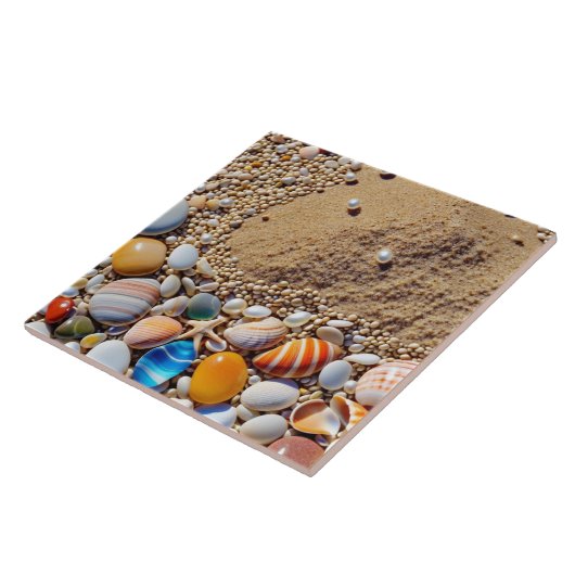 Seashells Keramik Tile Fliese (Seite)