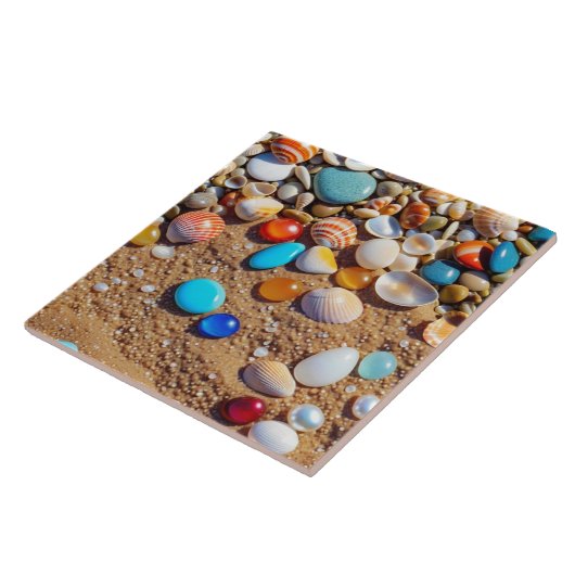 Seashells Keramik Tile Fliese (Seite)