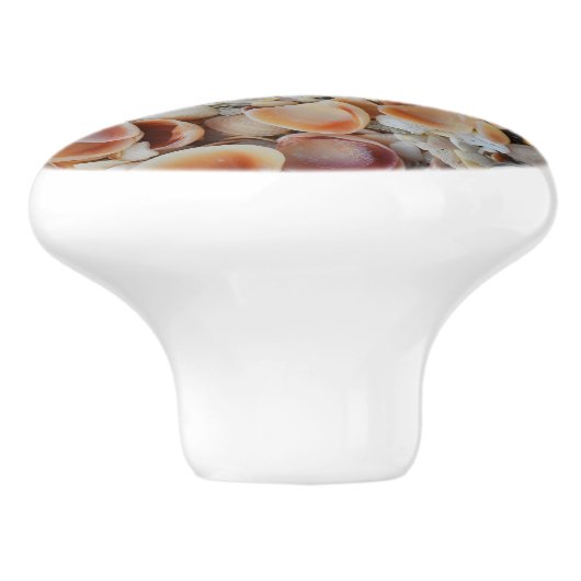 Seashells Keramikknauf (Seitenansicht)