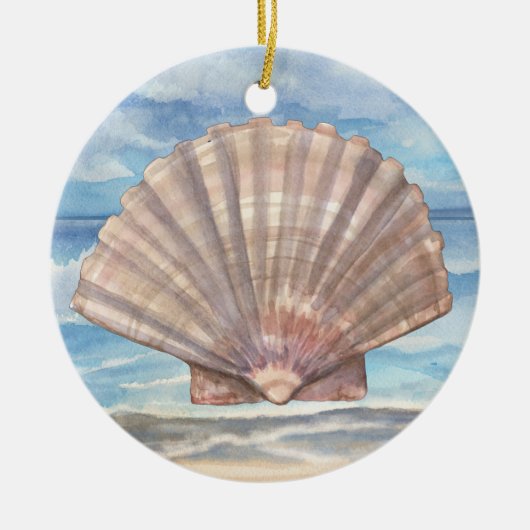Seashells Keramikornament (Vorne)