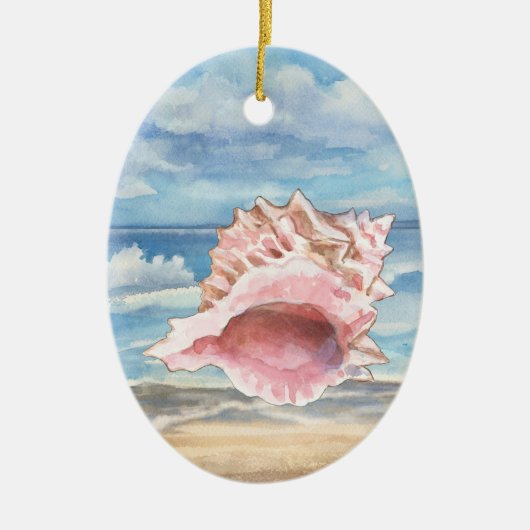 Seashells Keramikornament (Vorne)