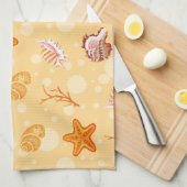 Seashells Kitchen Geschirrtuch (Viertel Falte)