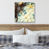 Seashells Leinwanddruck (Insitu (Schlafzimmer))