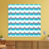 Seashells Leinwanddruck (Insitu (Wohnzimmer))