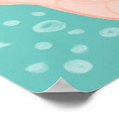 Seashells Life ist eine Illustration der Beach Pin Poster (Ecke)