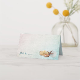 Seashells Living Seas Wedding Escort Platzkarten