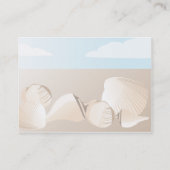Seashells - mollig visitenkarte (Rückseite)