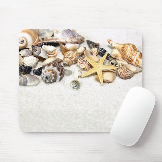 Seashells Mousepad (Mit Mouse)