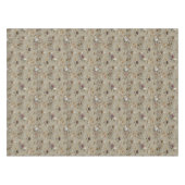 Seashells Nestled in Beach Sand Tischdecke (Vorderseite (Horizontal))