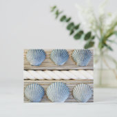 Seashells | New York City Postkarte (Stehend Vorderseite)
