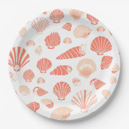 Seashells | Niedlicher Strand Pappteller