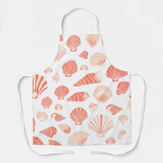 Seashells | Niedlicher Strand Schürze (Vorderseite)