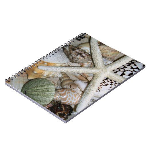 Seashells Notebook Notizblock (Linke Seite)