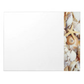 Seashells Notepad Notizblock (Vorderseite)