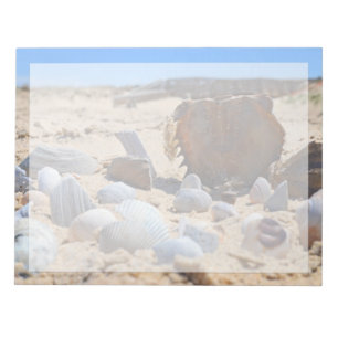 Seashells on the Beach by Shirley Taylor Notizblock
