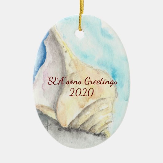 Seashells Ornament (Vorne)