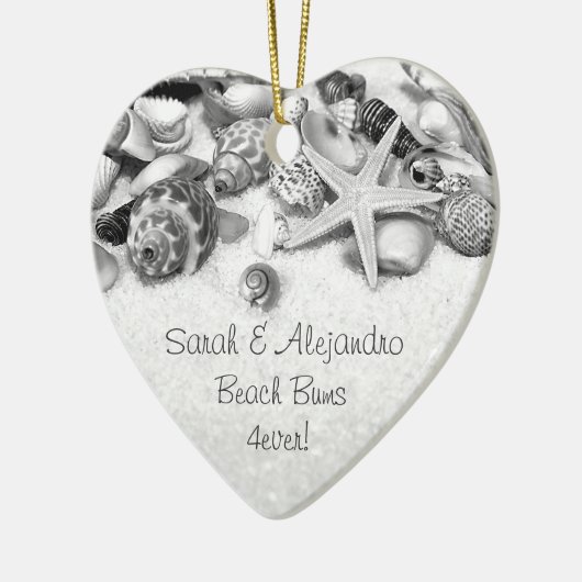 Seashells Ornament Pesonalized (Links)