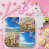Seashells Paper-Teller Pappteller (Party)