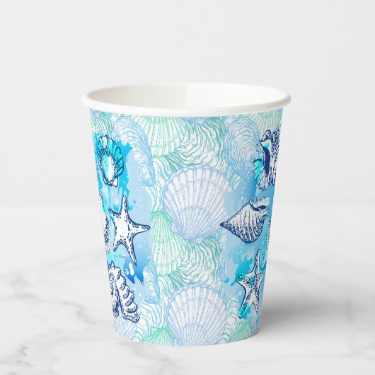 Seashells Pappbecher (Links)
