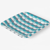 Seashells Pappteller (Gewinkelt)