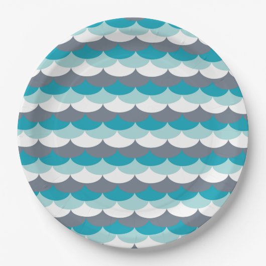 Seashells Pappteller (Vorderseite)