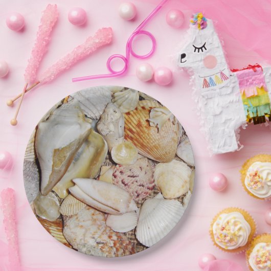 Seashells Pappteller (Party)