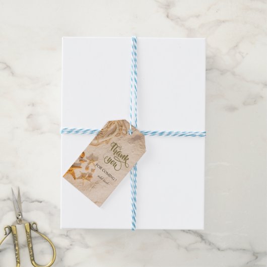 Seashells Rope Sand Geschenkanhänger (Mit Garn)