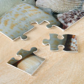 Seashells sammelte sich vom Strand Sanibel Island Puzzle (Seite)