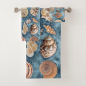 Seashells Sammlung Badhandtuch Set (Insitu)
