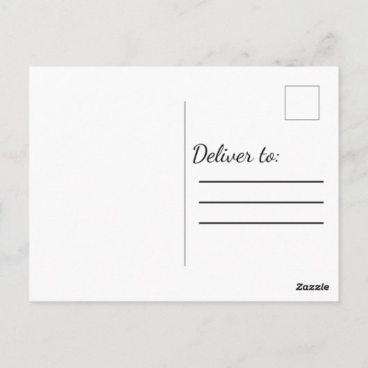 Seashells Sandy Beach Ocean Vielen Dank, Postcard Postkarte (Rückseite)