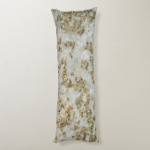 Seashells Sea Foam Seitenschläferkissen (Rückseite (Vertikal))