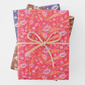 Seashells Sea Shellls Underwater Nautical Pattern Geschenkpapier Set (Beispiel)