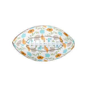 Seashells Sea Snail Orange Blume Grüne Blätter Football