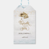 Seashells, Sea, String Lights Script Geschenkanhänger (Vorderseite)