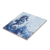 Seashells Seahorse Fliese (Seite)