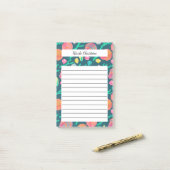 Seashells & Seetang Tropical Beach CUSTOM Notepad Post-it Klebezettel (Auf Schreibtisch)