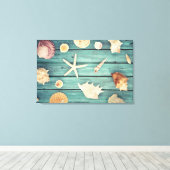 Seashells Selection Leinwanddruck (Insitu (Holzboden))