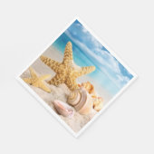 Seashells Serviette (Ecke)