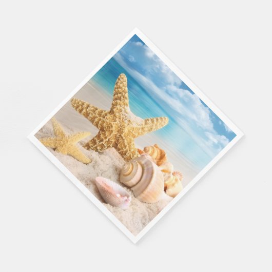 Seashells Serviette (Ecke)