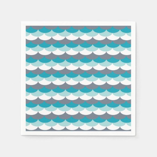 Seashells Serviette (Vorderseite)