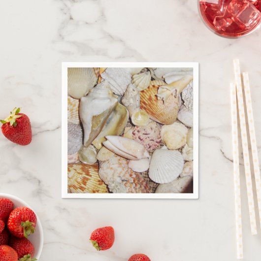 Seashells Serviette (Beispiel)
